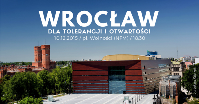 Koncert: Wrocław dla tolerancji i otwartości