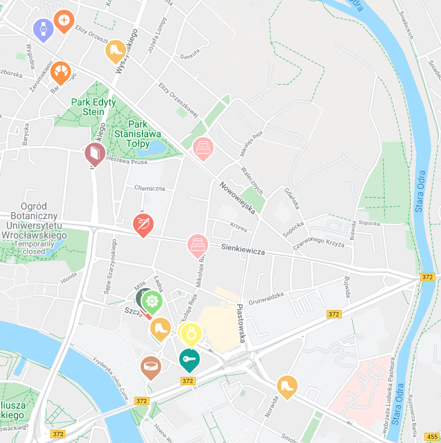 Wrocławska Mapa Rzemieślników na pl. Grunwaldzkim